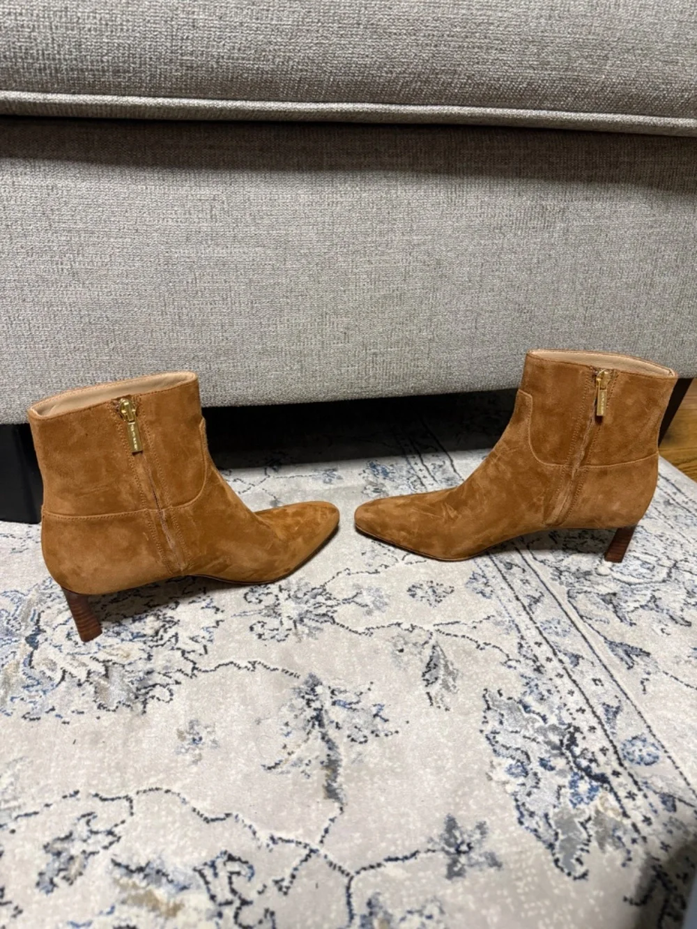 Veronica Beard Kelby Hazelnut Suede